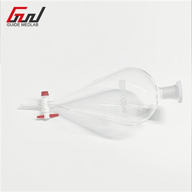 Oddělovací nálevka ve tvaru hrušky 1000 ml